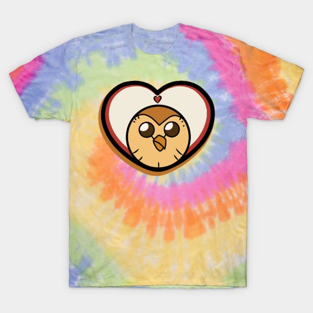 Owl house Hooty Heart T-Shirt by TJ Morningstar